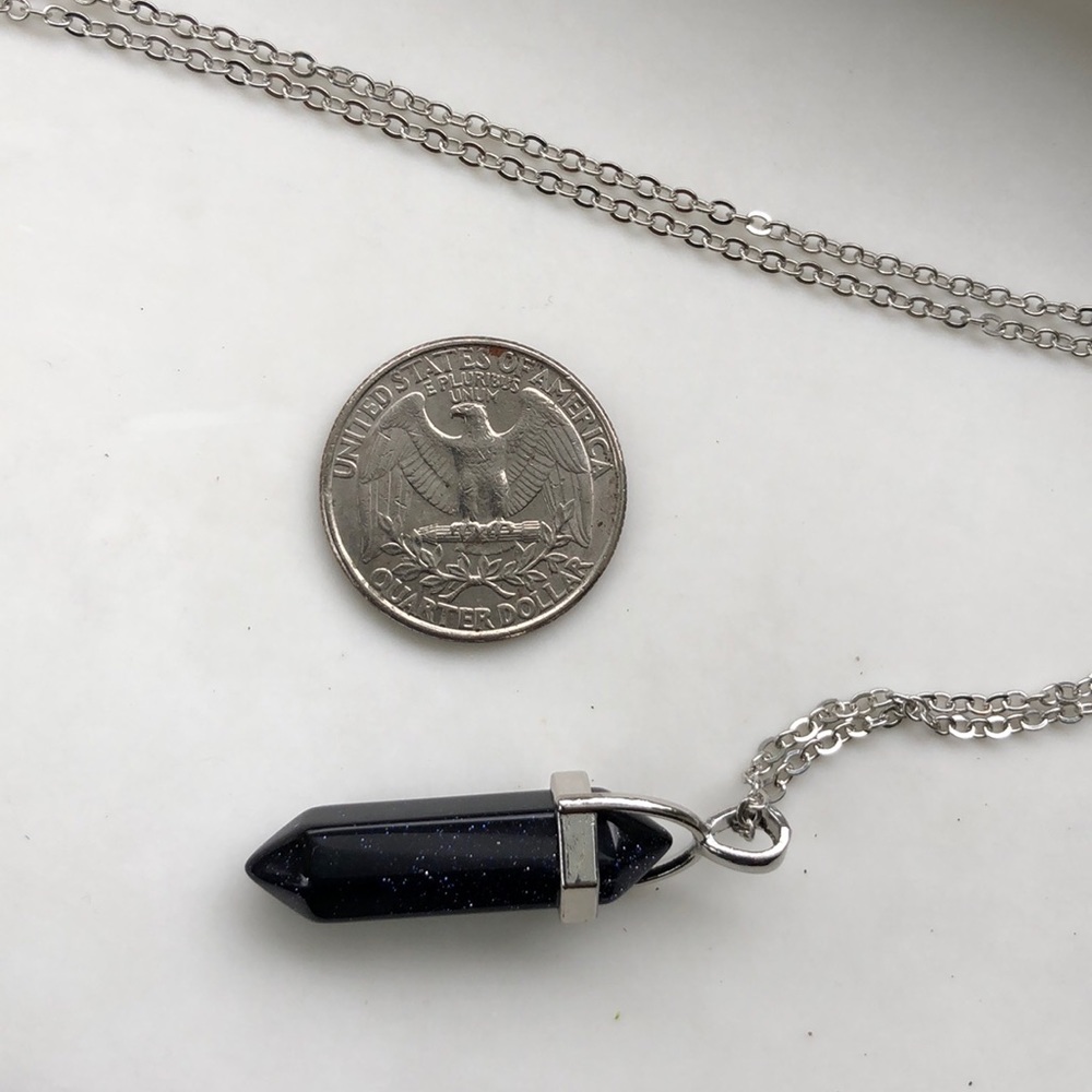 ❤️Beautiful Goldstone Pendant with Necklace❤️ - Picture 5 of 6